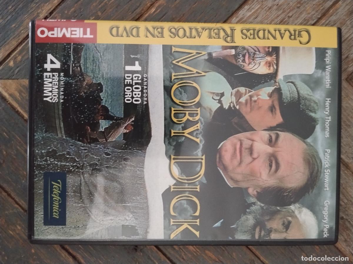 Cine: Moby Dick (1998) &ndash; Grandes Relatos en DVD &ndash; Patrick Stewart, Gregory Peck &ndash; Ganadora Globo de Oro