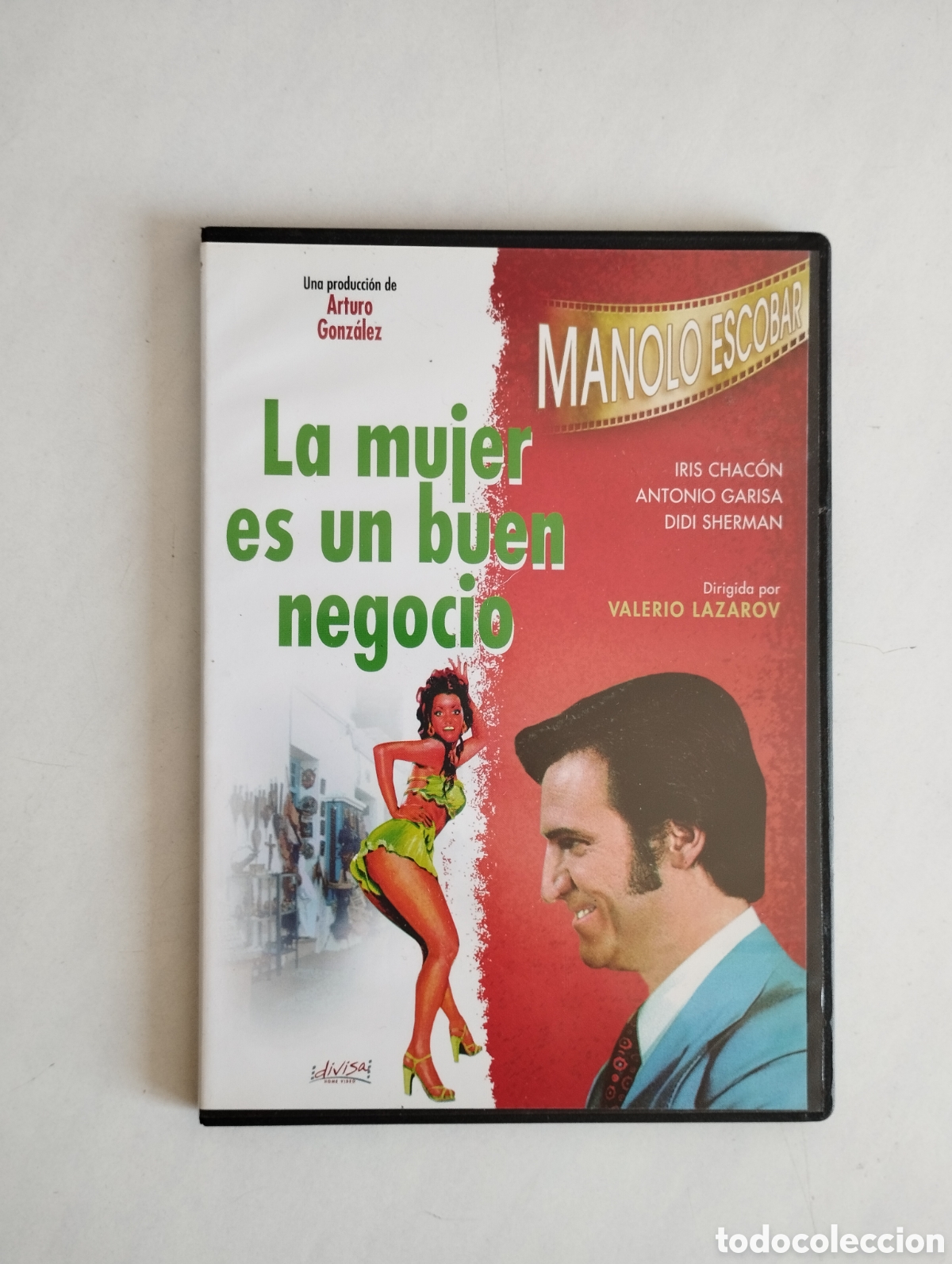 Cine: PELICULA DVD MANOLO ESCOBAR LA MUJER ES UN BUEN NEGOCIO
