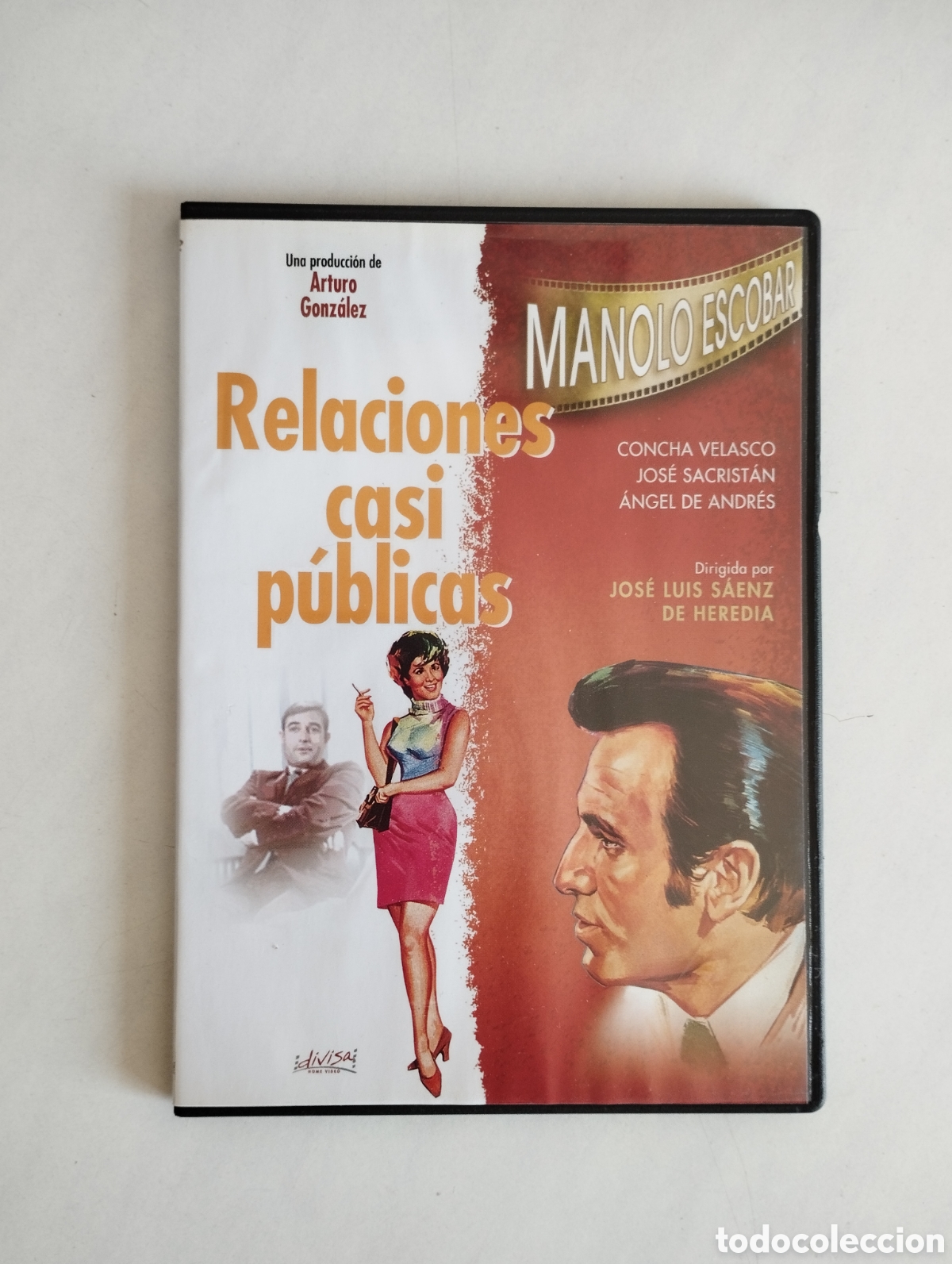 Cine: PELICULA DVD MANOLO ESCOBAR RELACIONES CASI PUBLICAS