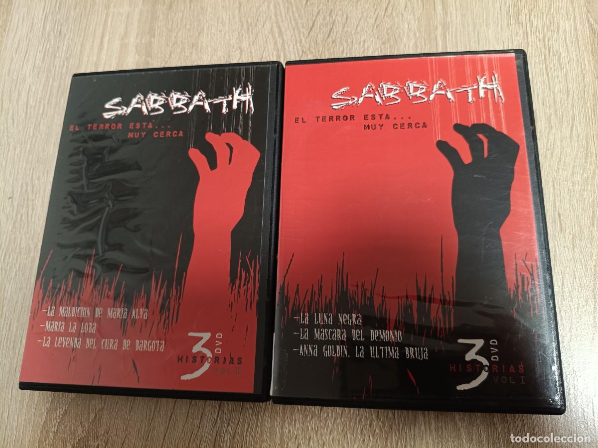 Cine: 6 DVD - SABBATH - Lola Forner, Eduardo Calvo - Lamberto Bava - TERROR FANTASTICO- MINISERIE COMPLETA