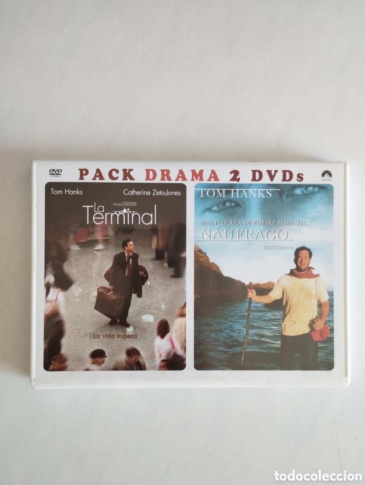 Cine: PELICULA DVD 2 PELICULAS LA TERMINAL & N&Aacute;UFRAGO (2 DISCOS)