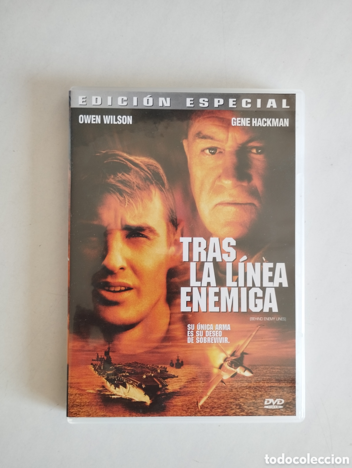 Cine: PELICULA DVD TRAS LA LINEA ENEMIGA (EDICION ESPECIAL)