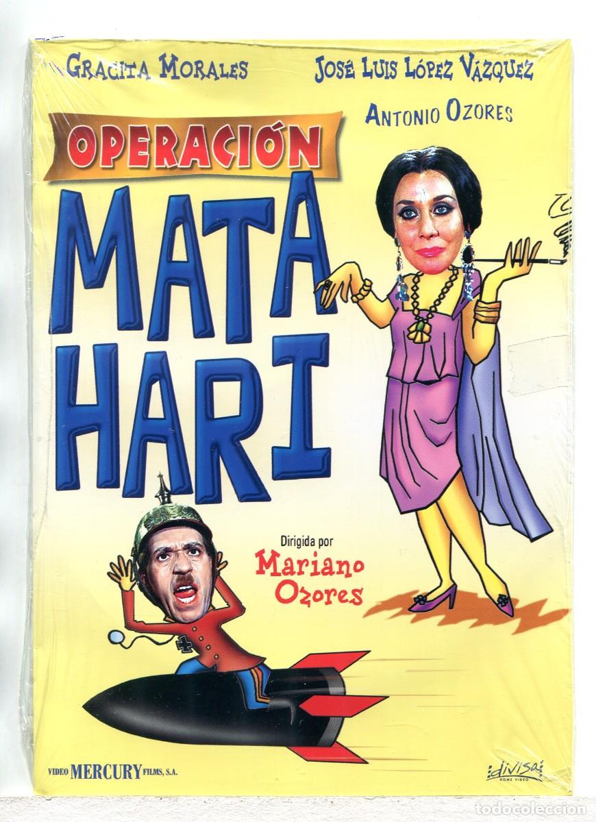 Cine: MATA HARI, con Jos&eacute; Juis L&oacute;pez V&aacute;zquez. DVD.