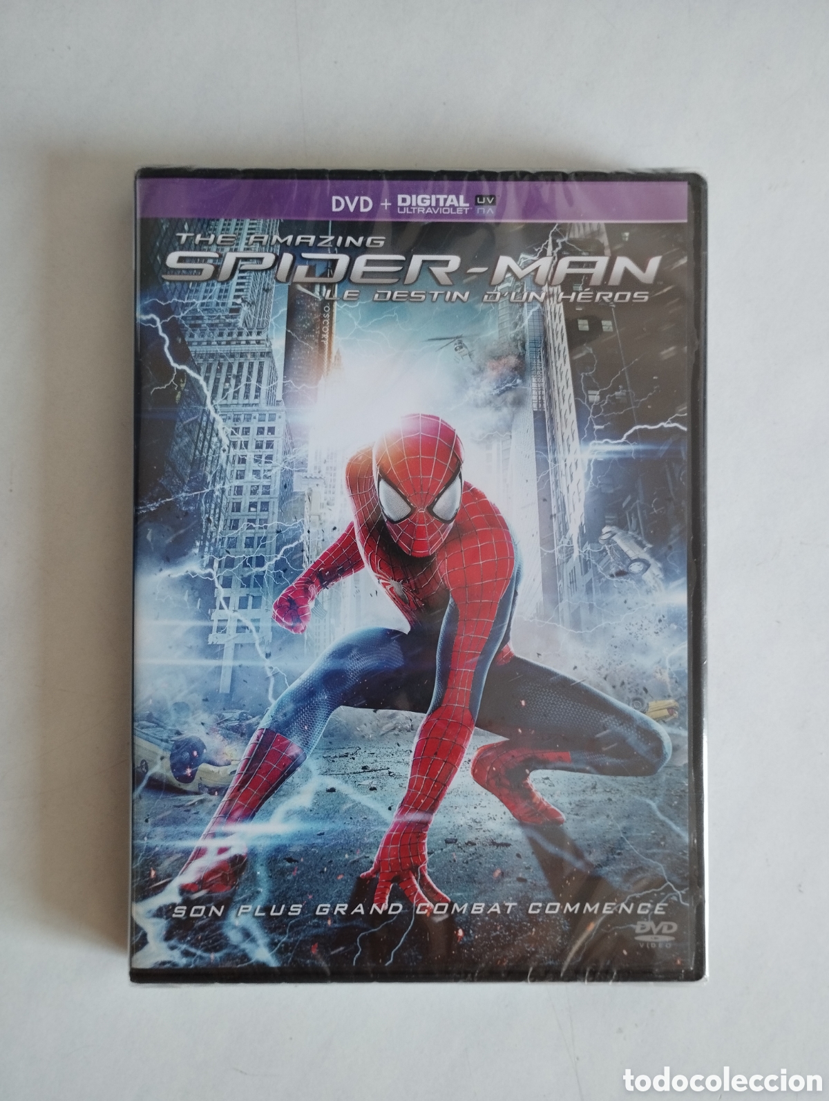Cine: PELICULA DVD SPIDER-MAN 2 EL PODER DE ELECTRO (VERSI&Oacute;N FRANCESA CON AUDIO EN CASTELLANO) SIN ABRIR