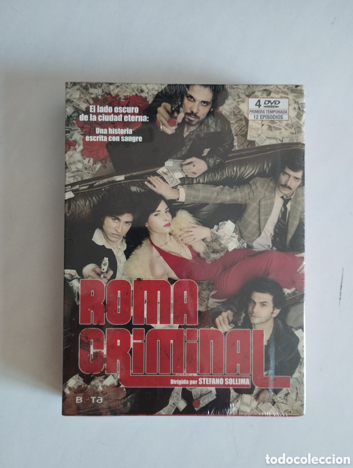Cine: PELICULA SERIE TV ROMA CRIMINAL (1 TEMPORADA 4 DISCOS) SIN ABRIR PRECINTADA