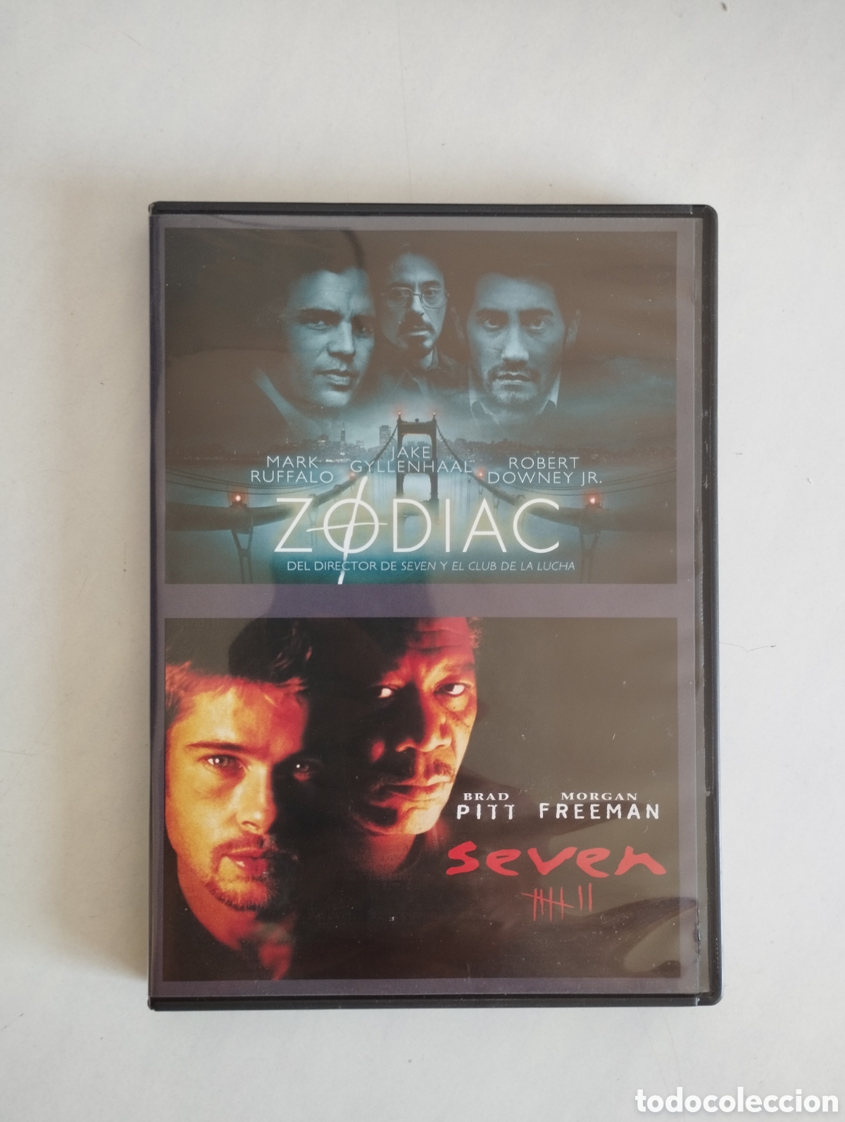 Cine: PELICULA DVD 2 PELICULAS ZODIAC & SEVEN (2 DISCOS)