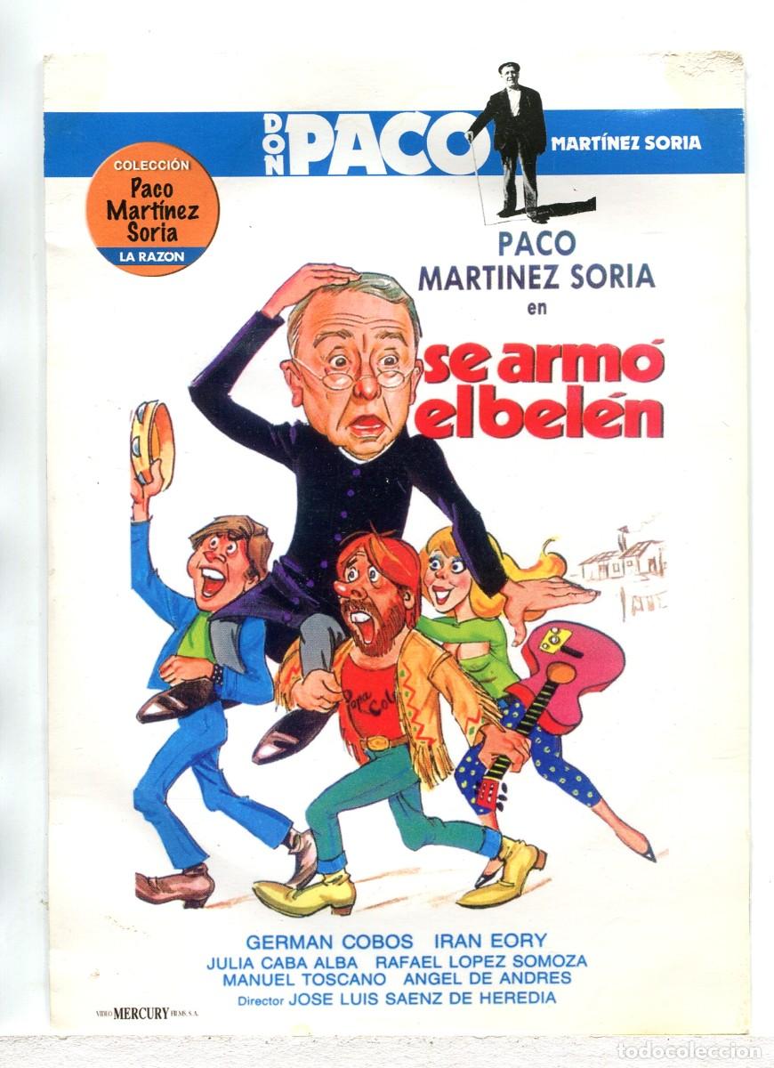 Cine: SE ARM&Oacute; EL BEL&Eacute;N, con Paco Mart&iacute;nez Sonia. DVD.