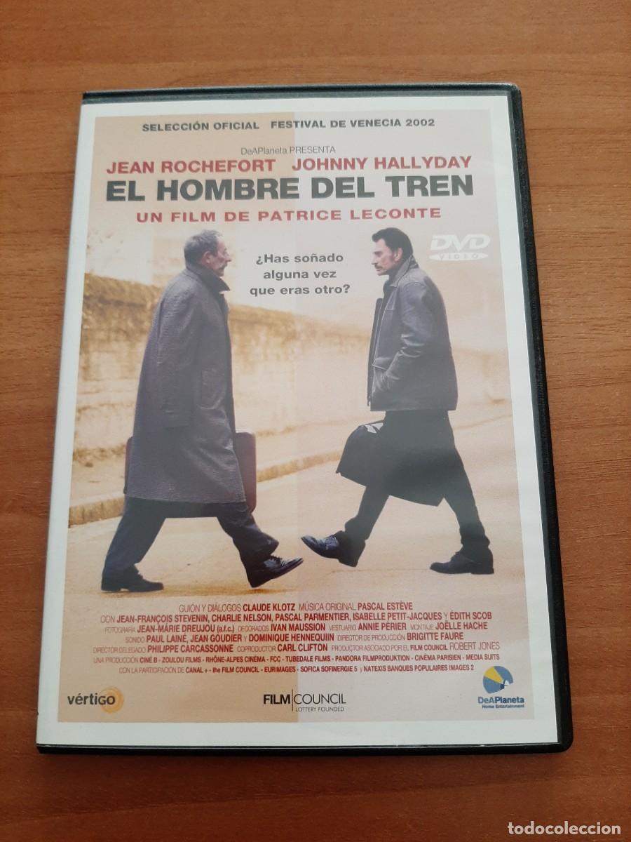 Cine: EL HOMBRE DEL TREN - PATRICE LECONTE, JEAN ROCHEFORT, JOHNNY HALLIDAY