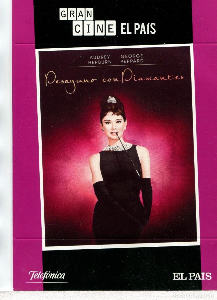 Cine: DESAYUNO CON DIAMANTES, con Audrey hepburn. DVD.