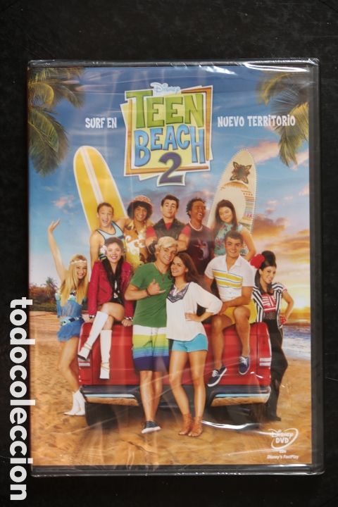 Cine: DVD precintado. TEEN BEACH 2. Surf en Nuevos Territorios. Disney. Edici&oacute;n Espa&ntilde;a. Nuevo a estrenar.