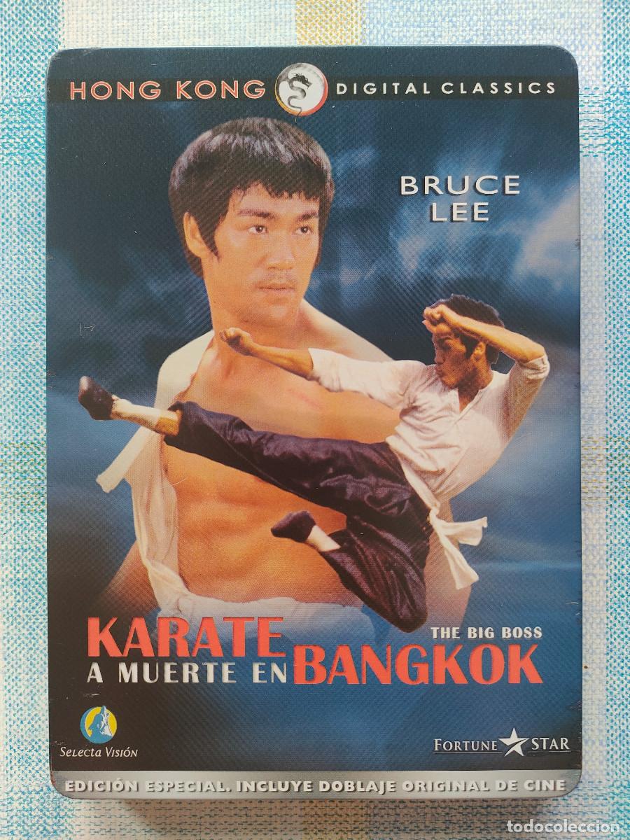 Cine: K&Aacute;RATE A MUERTE EN BANGKOK - CON BRUCE LEE - EDICI&Oacute;N MET&Aacute;LICA