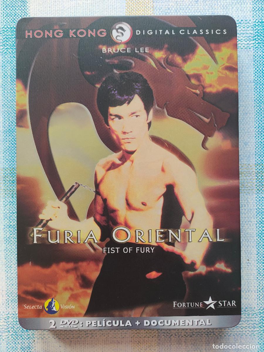 Cine: FURIA ORIENTAL - CON BRUCE LEE - EDICI&Oacute;N MET&Aacute;LICA - 2 DVD