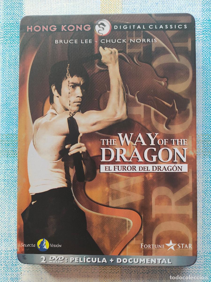 Cine: EL FUROR DEL DRAG&Oacute;N - CON BRUCE LEE - EDICI&Oacute;N MET&Aacute;LICA - 2 DVD