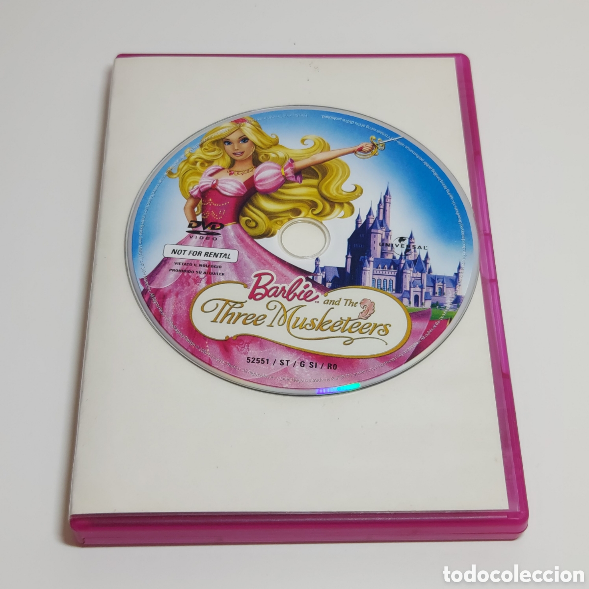 Cine: [DVD] Barbie y las tres mosqueteras