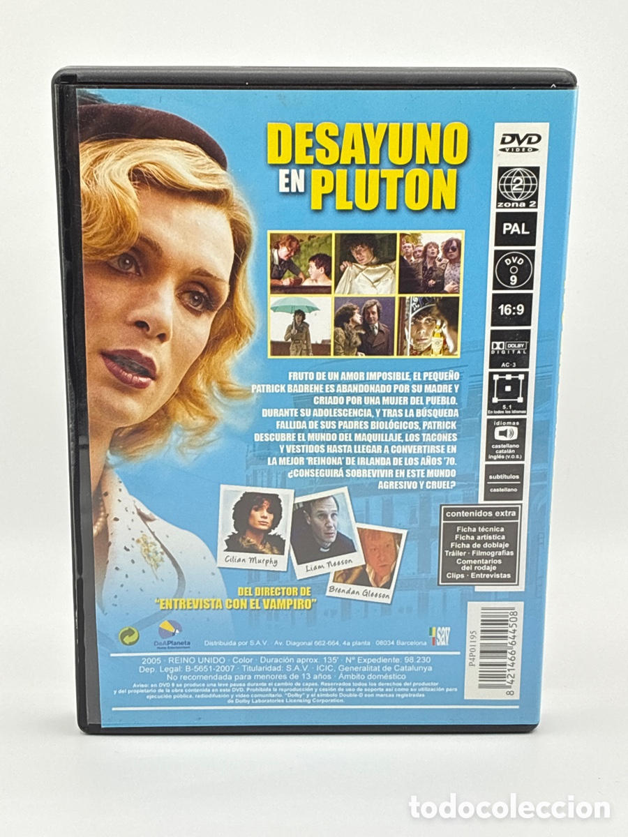 Cine: Desayuno en Plut&oacute;n DVD - Foto 2
