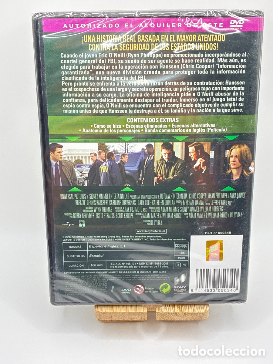 Cine: El esp&iacute;a (Precintada) DVD - Foto 2