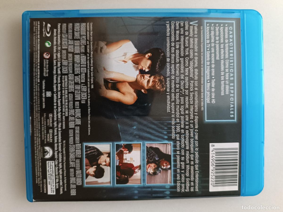 Cine: GHOST (PATRICK SWAYZE, DEMI MOORE) BLU-RAY