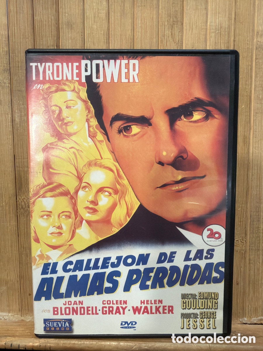 Cine: El callej&oacute;n de las almas perdidas DVD SEMINUEVO