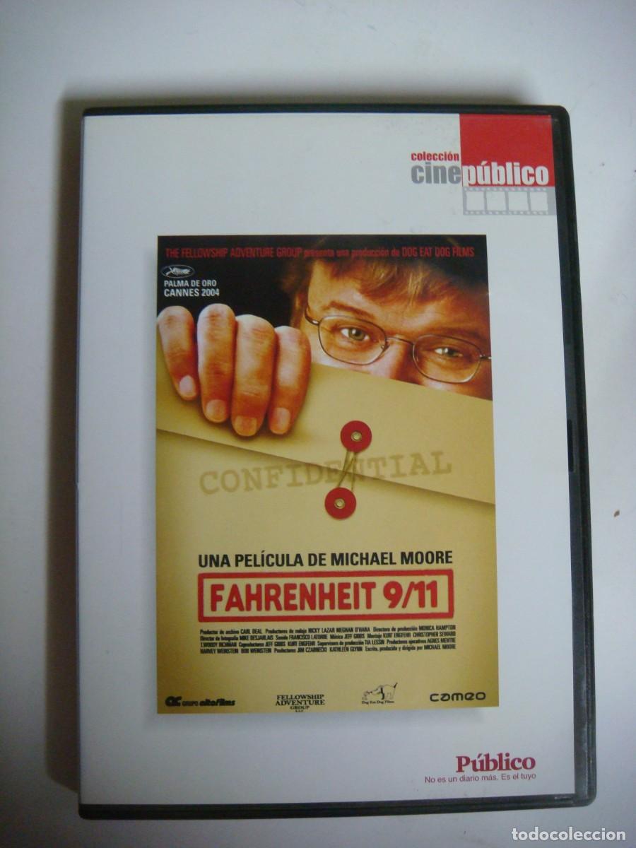 Cine: D.V.D. DE FAHRENHEIT 9/11 DE MICHAEL MOORE-(G)-CAJ-N&ordm;-11