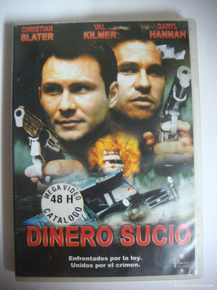 Cine: D.V.D. DE DINERO SUCIO CON CHRISTIAN SLATER-(G)-CAJ-N&ordm;-11