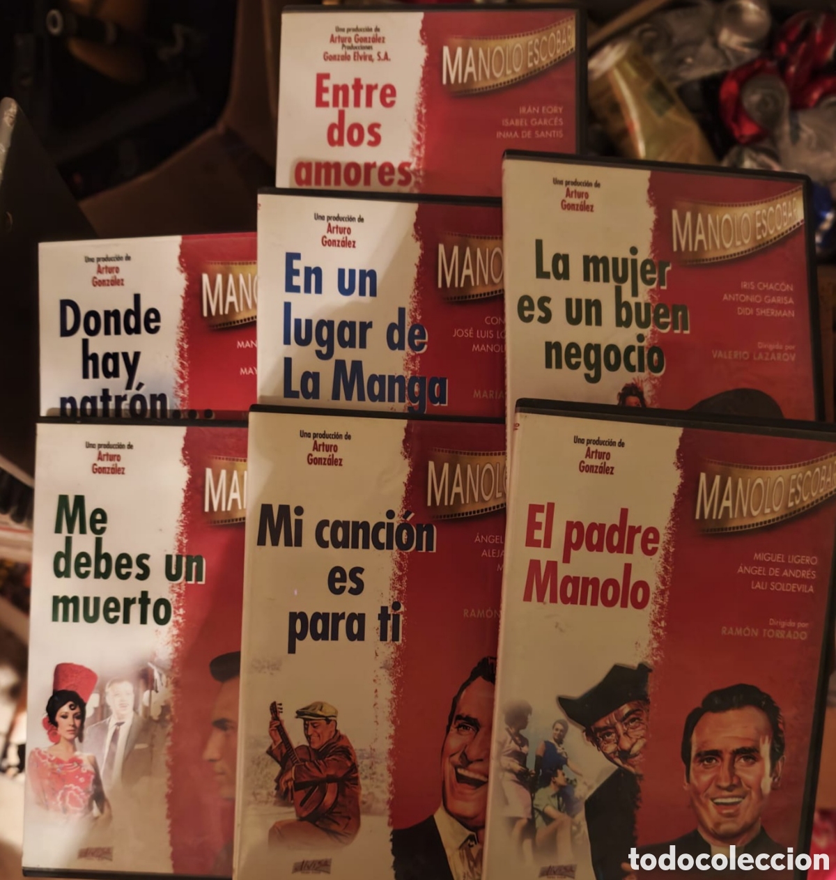 Cine: Lote cd pel&iacute;cula Manolo escobar