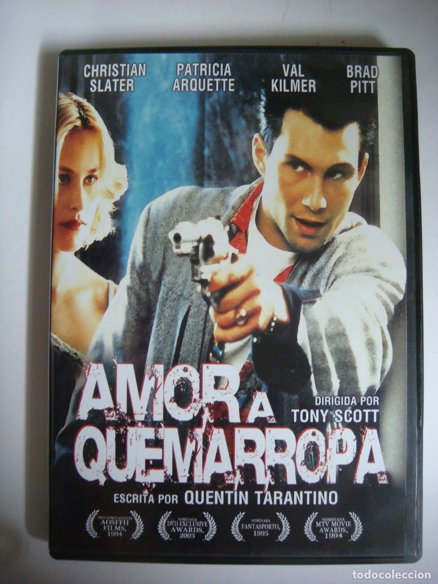 Cine: D.V.D. DE AMOR A QUEMARROPA CON CHRISTIAN SLATER-(G)-CAJ-N&ordm;-11