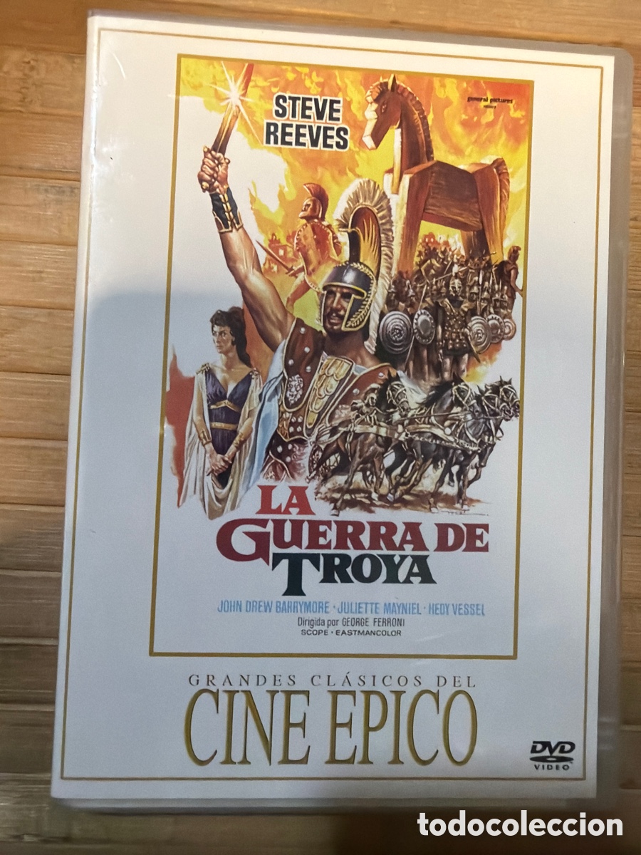 Cine: La Guerra de Troya DVD SEMINUEVO