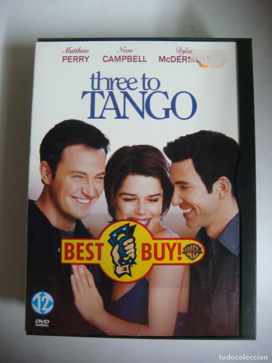 Cine: D.V.D. DE THREETO TANGO CON MATTHEW PERRY-(F)-CAJ-N&ordm;-11