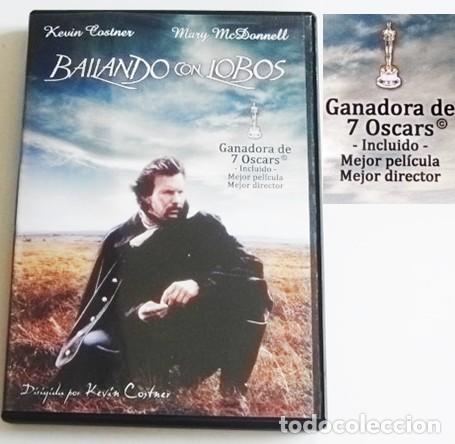 Cine: BAILANDO CON LOBOS DVD PEL&Iacute;CULA DEL OESTE DE KEVIN COSTNER MARY MCDONNELL GREENE RODNEY GRANT INDIOS