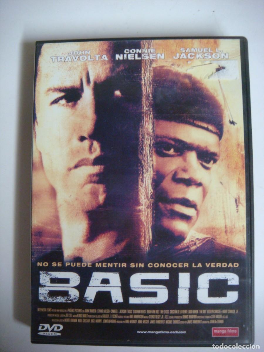 Cine: D.V.D. DE BASIC CON JOHN TRAVOLTA-(G)-CAJ-N&ordm;-11