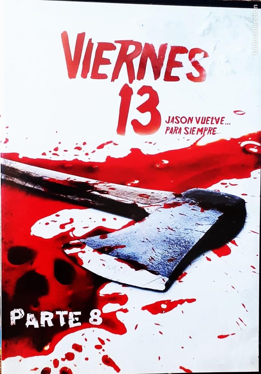 Cine: VIERNES 13, PARTE 8. JASON VUELVE... PARA SIEMPRE. CINE EN DVD, COLECCION.