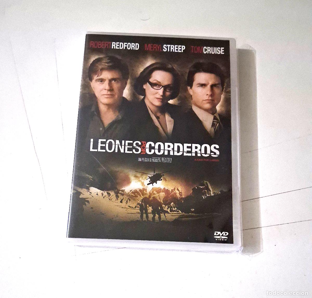 Cine: DVD &rdquo;LEONES POR CORDEROS&rdquo; COMO NUEVO ROBERT REDFORD MERYL STREEP TOM CRUISE
