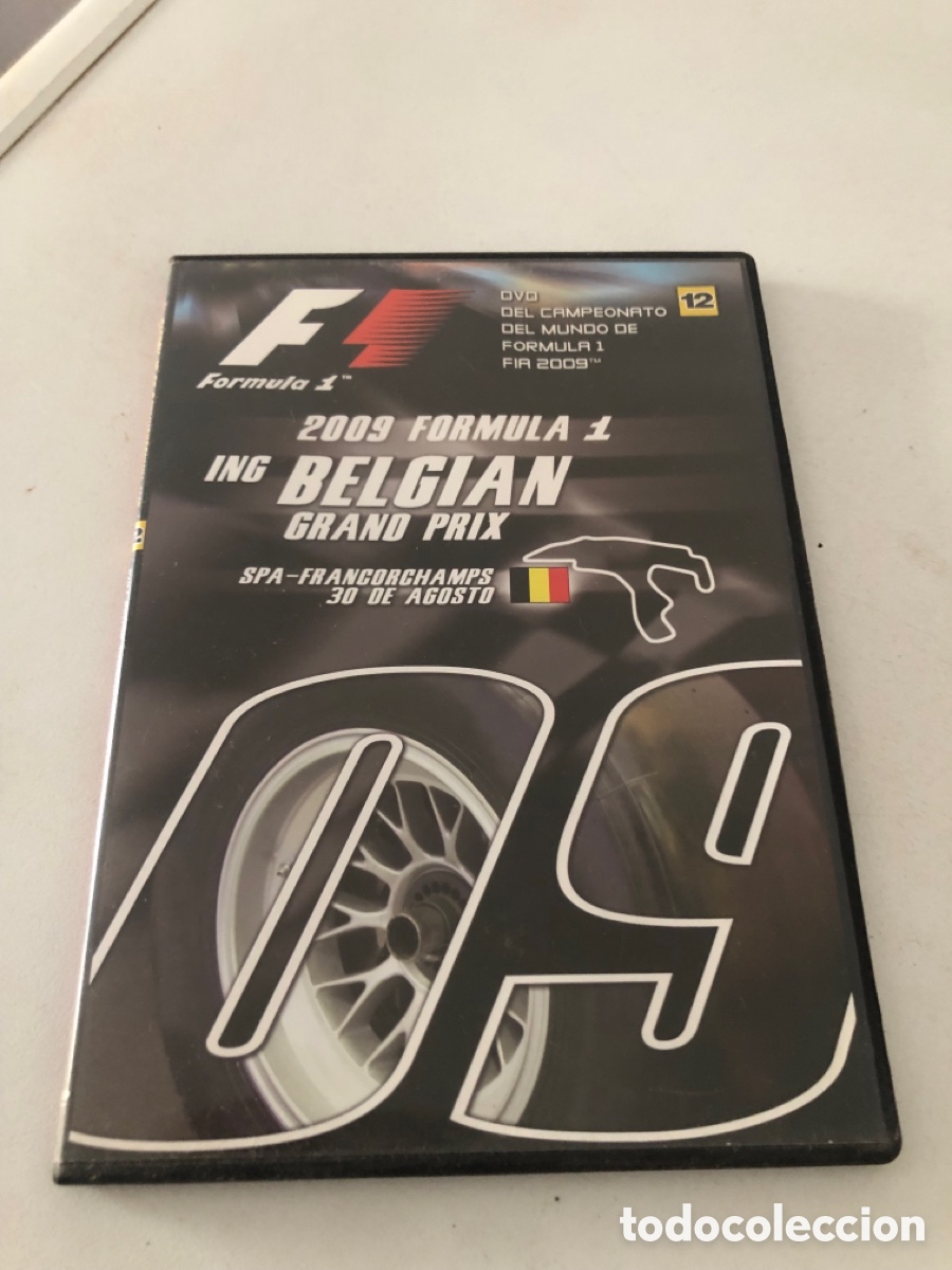 Cine: F&oacute;rmula 1 Belgian Grand Prix 2009 Dvd Caja Fina