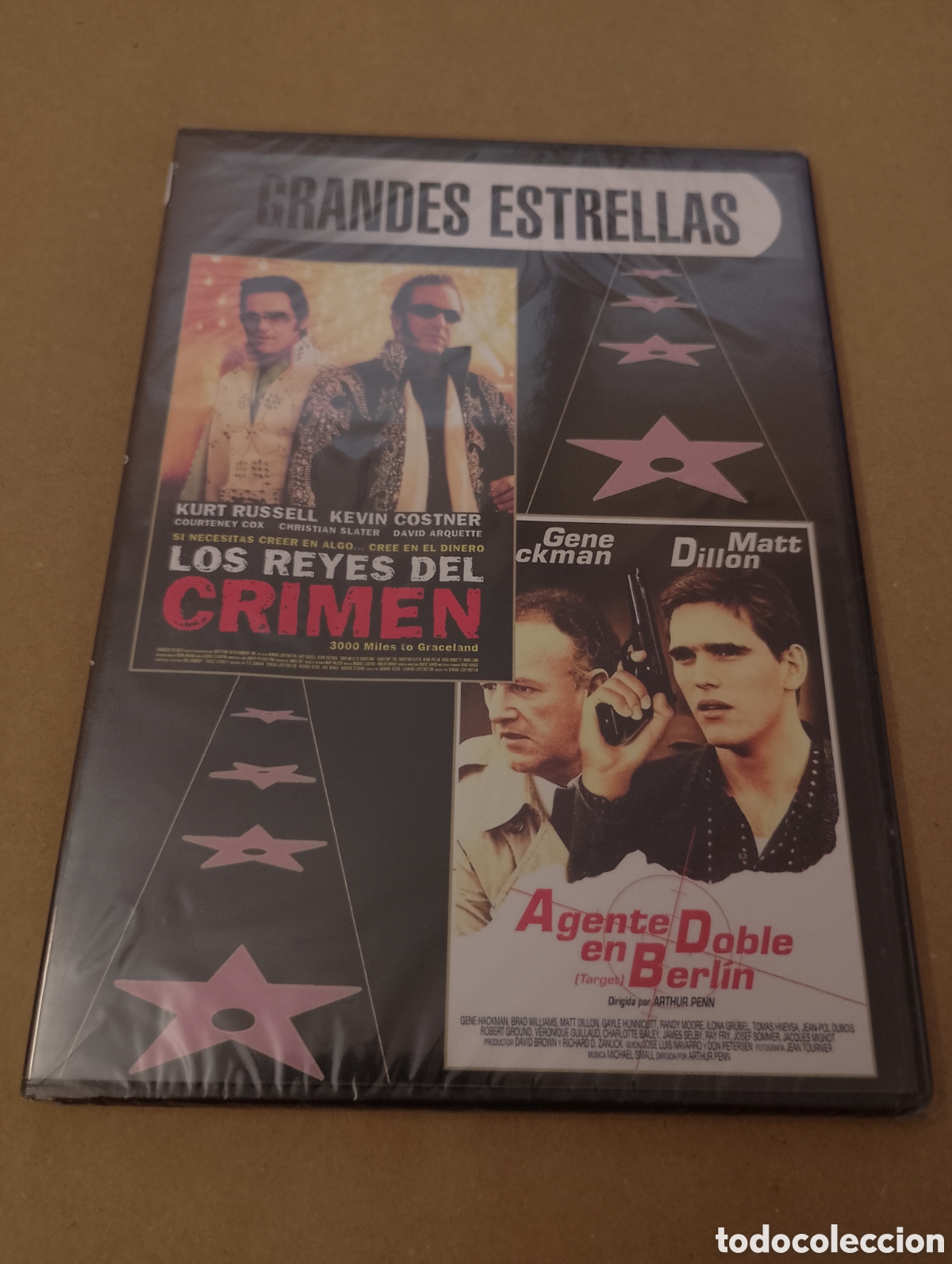 Cin&eacute;ma: Dvd. Los reyes del crimen + Agente doble en Berl&iacute;n. Precintado.