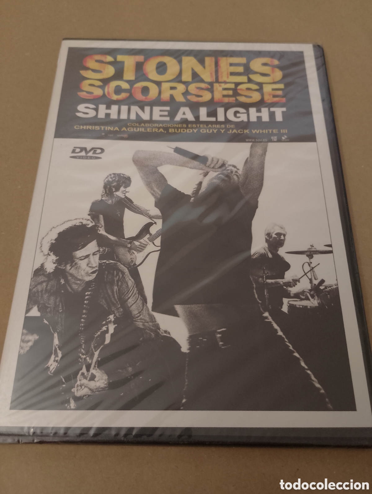 Cinema: Dvd. Shine a light. Rolling Stones. Precintado.