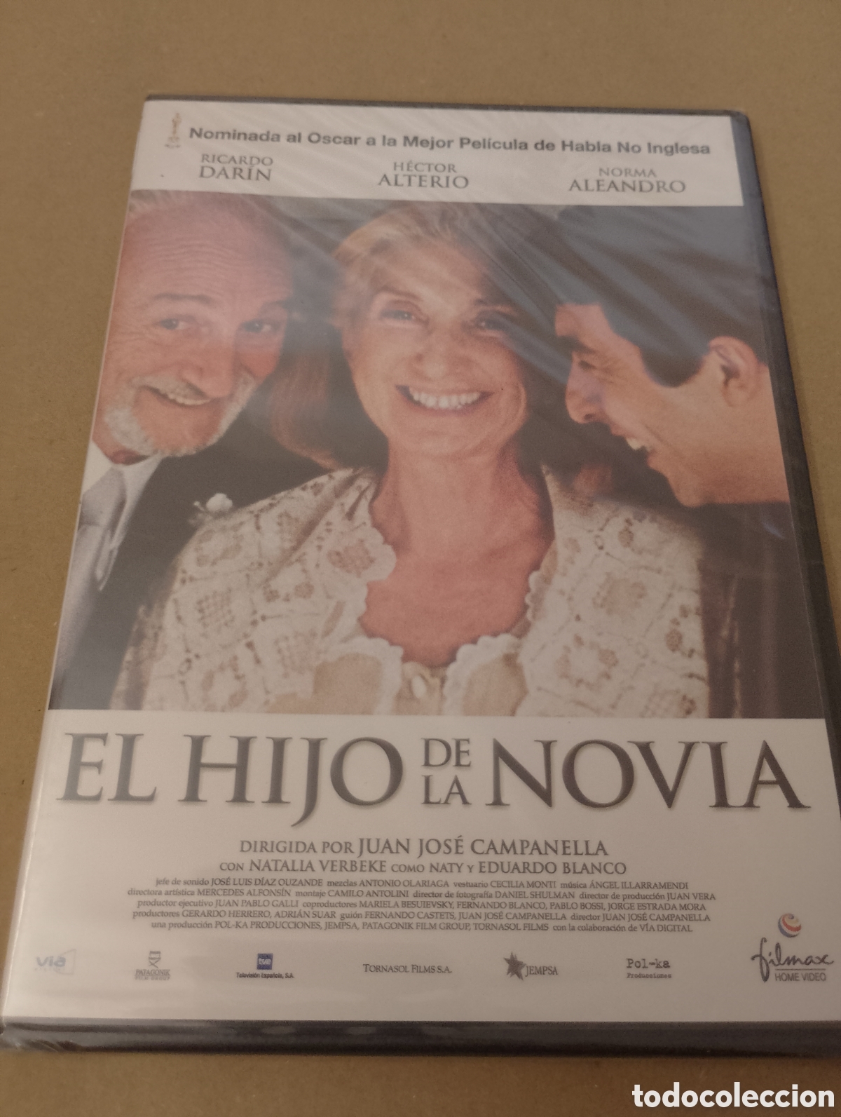 Cine: Dvd. El hijo de la novia. Precintado.