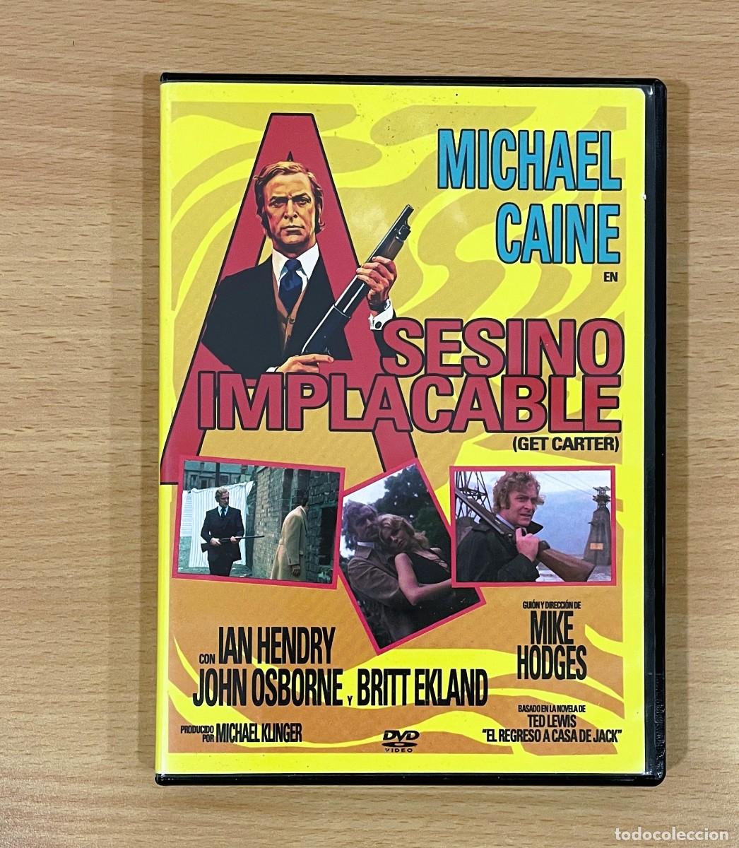 Cine: DVD CINE NEGRO BRIT&Aacute;NICO CON MICHAEL CAINE - ASESINO IMPLACABLE (1971)