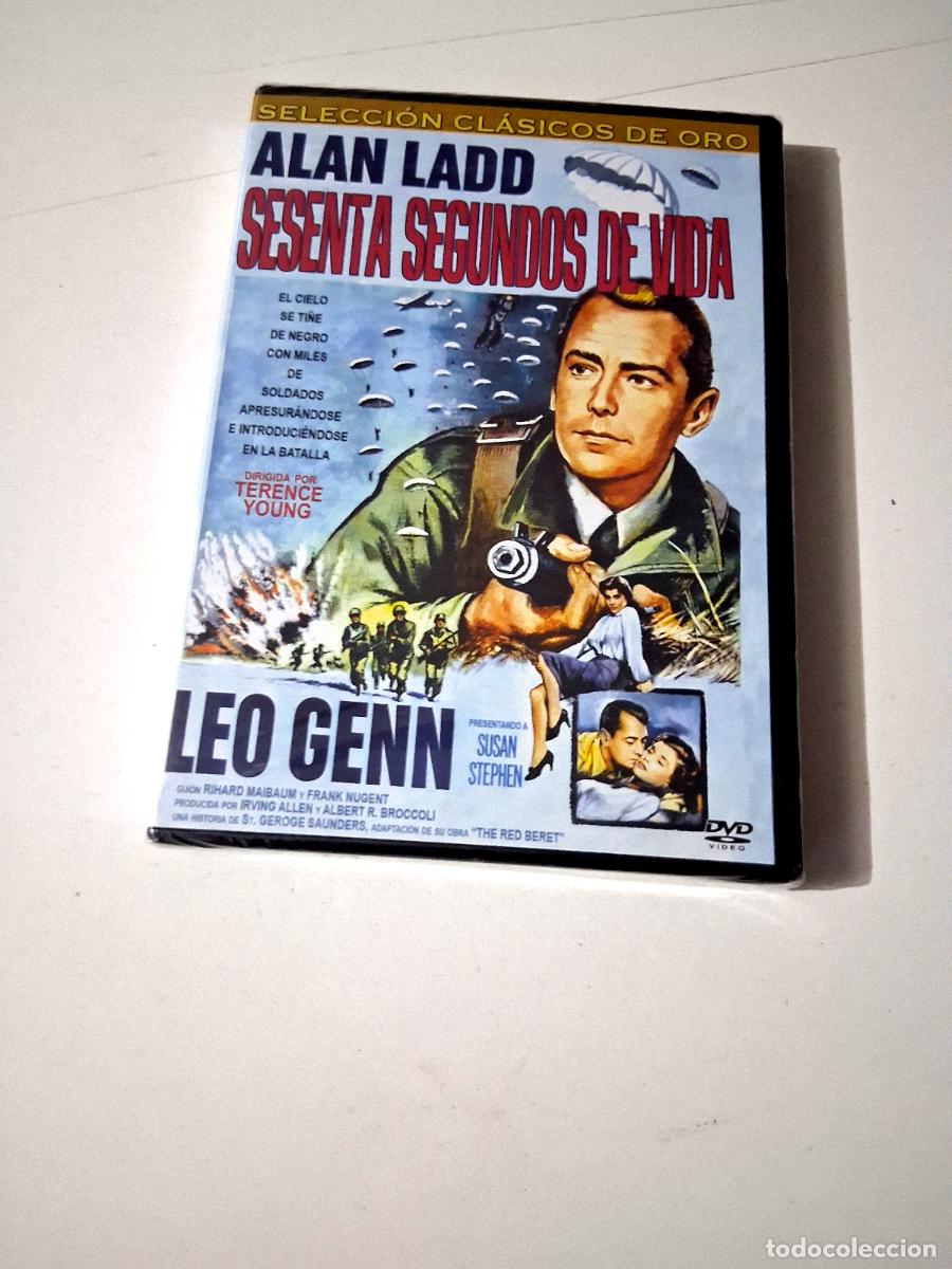 Cine: DVD &rdquo;SESENTA SEGUNDOS DE VIDA&rdquo; PRECINTADO SEALED ALAN LADD TERENCE YOUNG LEO GEN