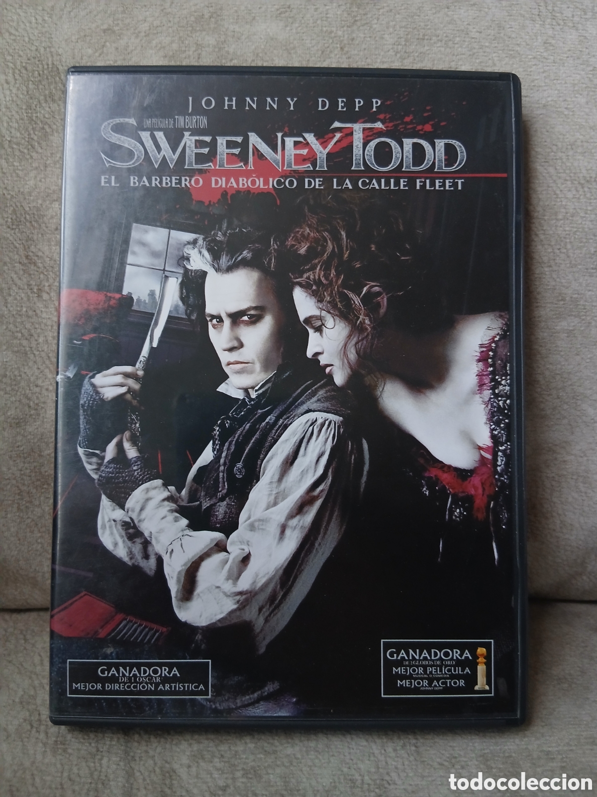 Cine: Dvd Sweeney Tood -Johnny Depp-