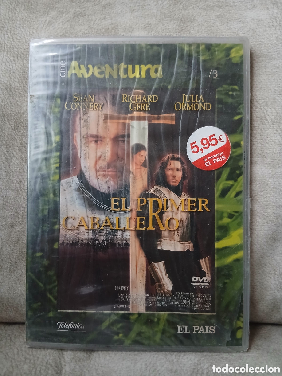 Cine: Dvd El Primer Caballero (Precintado) Slim -Richard Gere-