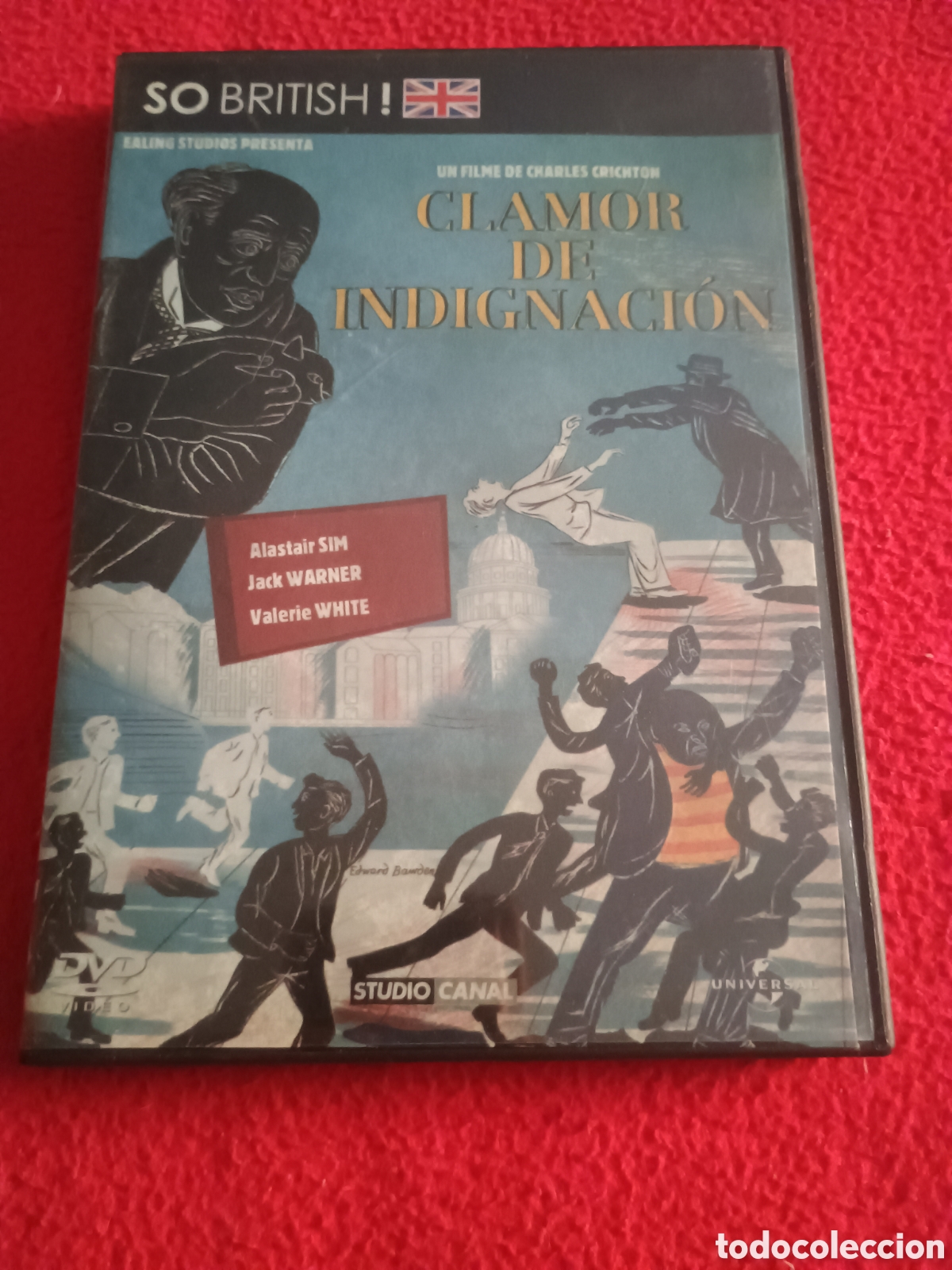 Cine: Dvd clamor de indignaci&oacute;n - charles crichton