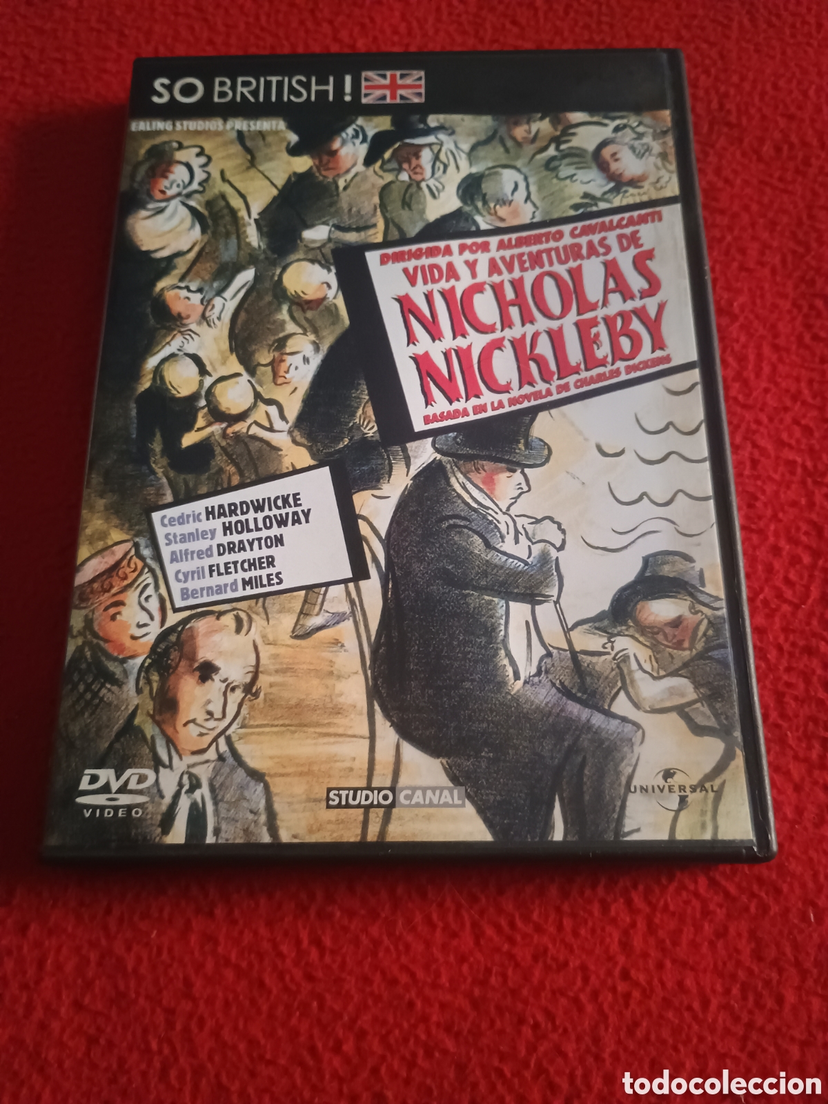 Cine: Dvd vida y aventuras de Nicholas nickleby