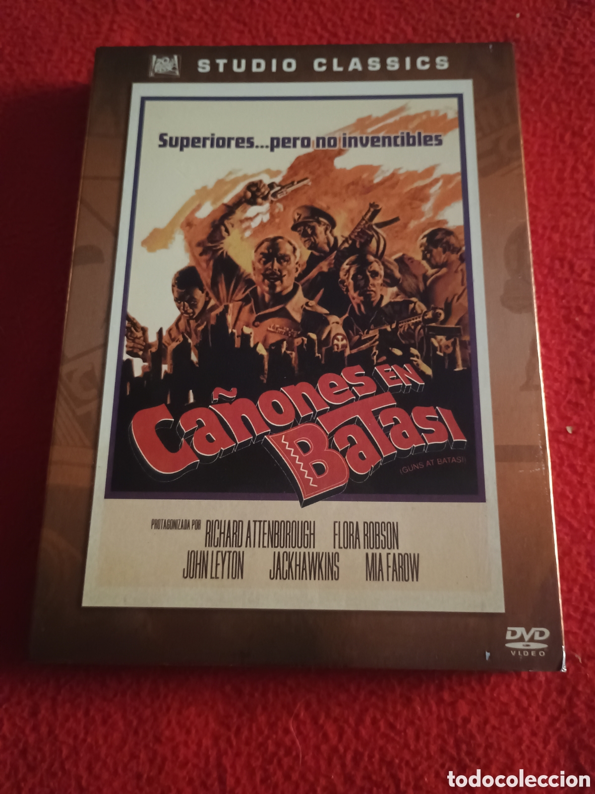Cine: Dvd ca&ntilde;ones en batasi - Richard attenborough Jack hawkins