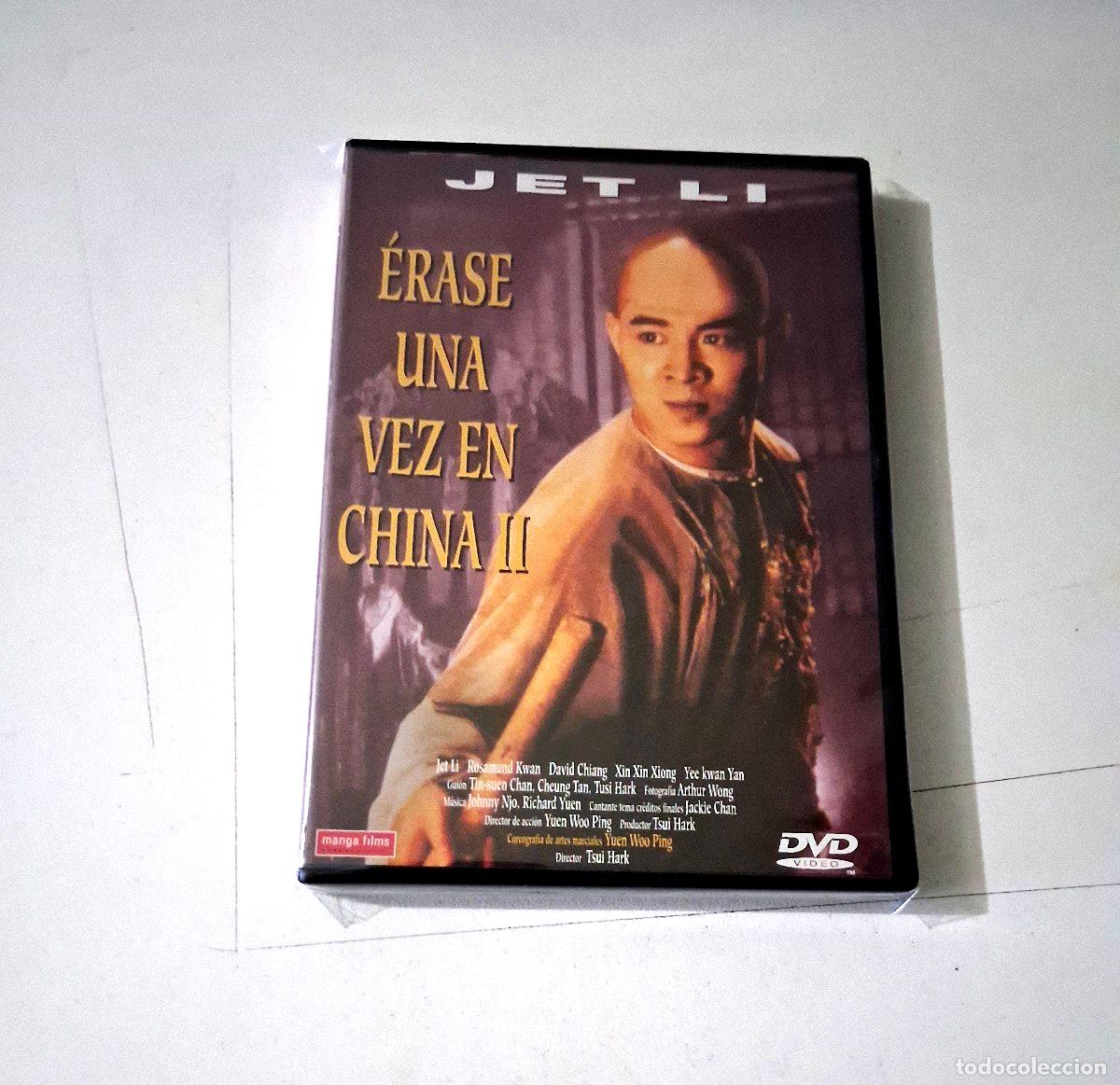 Cine: DVD &rdquo;ERASE UNA VEZ EN CHINA II 2&rdquo; JET LI TSUI HARK ROSAMUND KWAN
