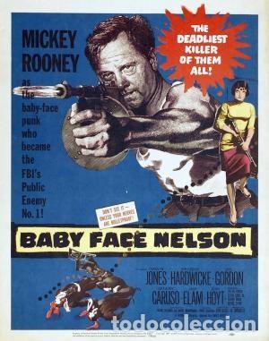 Cine: Baby Face Nelson - Cara de Angel - Mickey Rooney, Carolyn Jones DVD Nuevo