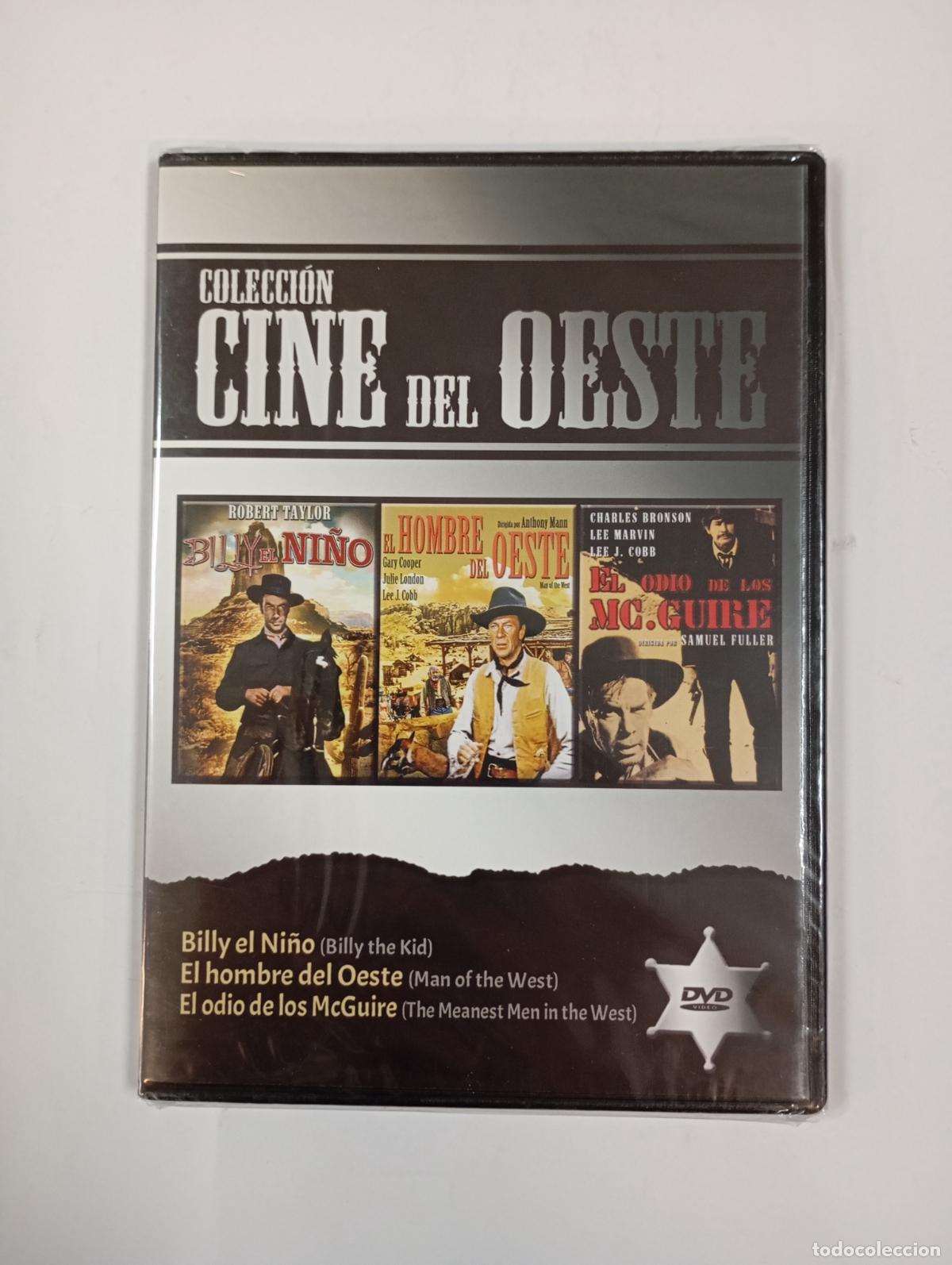 Cine: COLECCI&Oacute;N CINE DEL OESTE. BILLY EL NI&Ntilde;O. EL ODIO DE LOS MCGUIRE. DVD. NUEVO. TDKV146