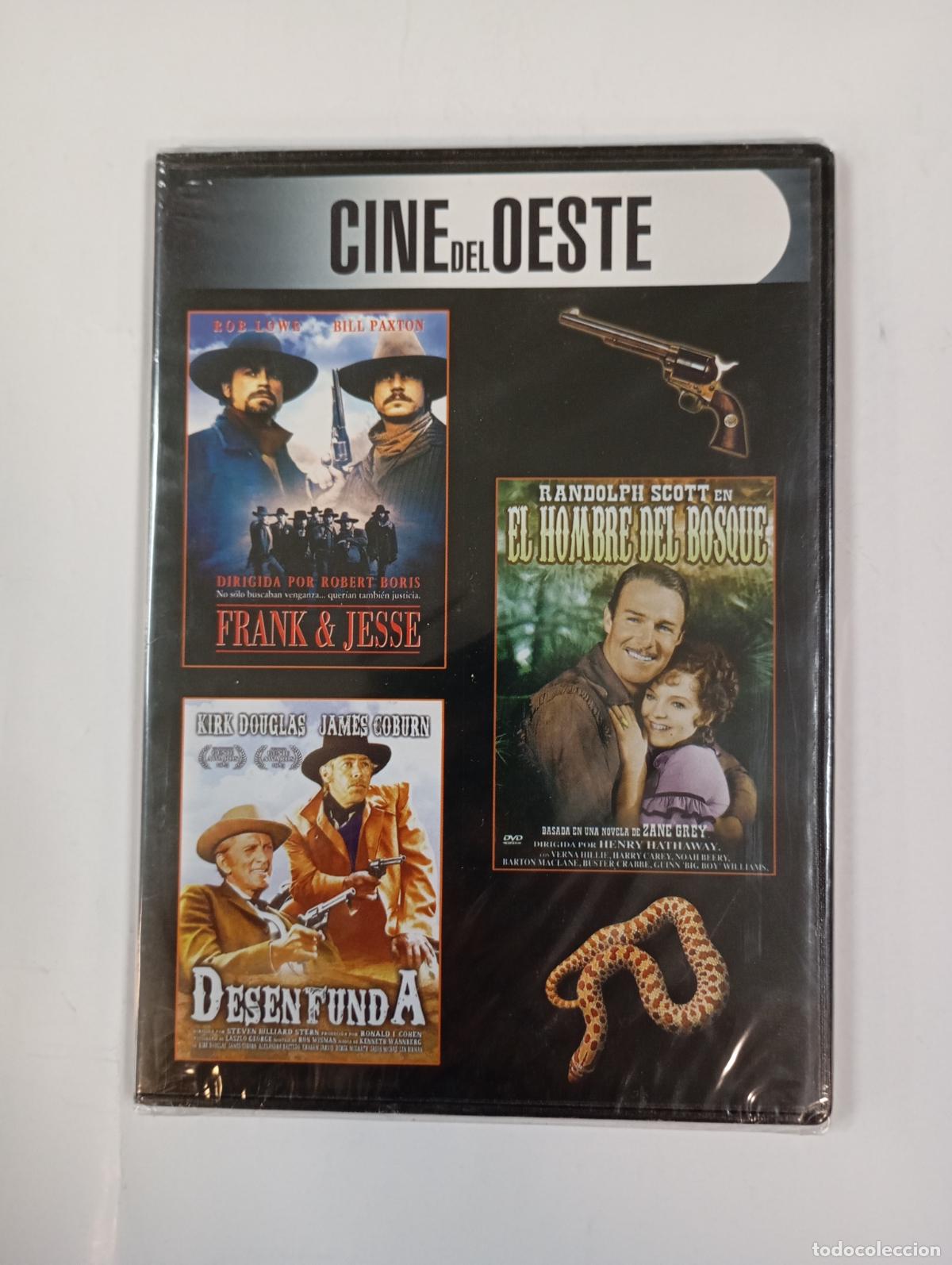 Cine: CINE DEL OESTE. FRANK & JESSE. EL HOMBRE DEL BOSQUE. DVD. NUEVO. TDKV146