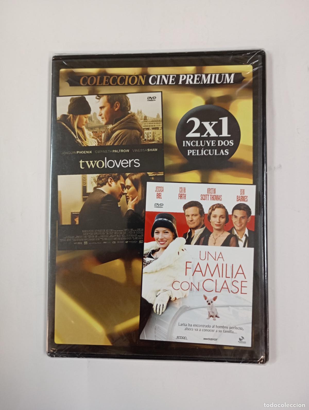 Cine: COLECCI&Oacute;N CINE PREMIUM. UNA FAMILIA CON CLASE. TWO LOVERS. DVD. NUEVO. TDKV146