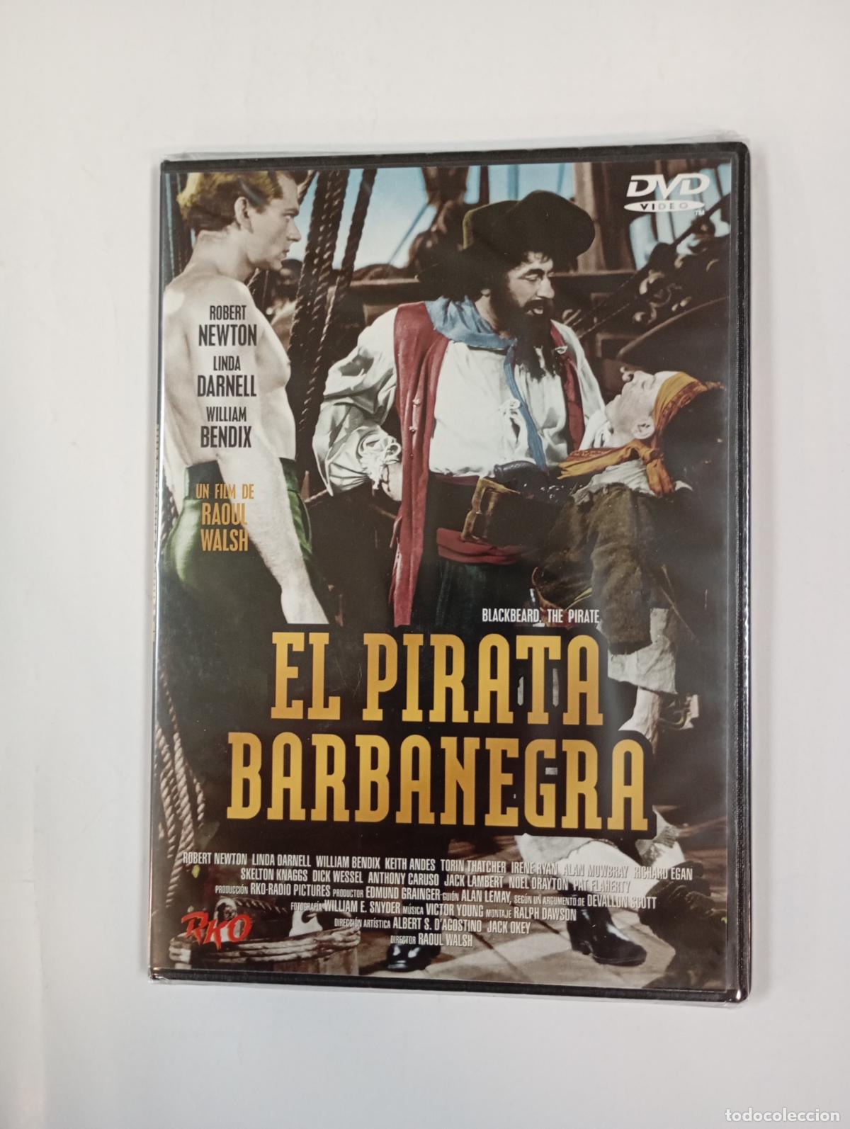 Cine: EL PIRATA BARBANEGRA. ROBERT NEWTON. DVD. NUEVO. TDKV146