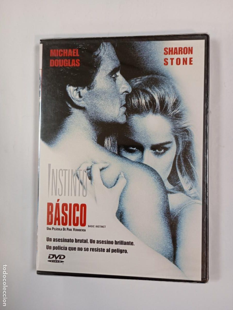 Cine: INSTINTO B&Aacute;SICO. MICHAEL DOUGLAS. SHARON STONE. DVD. NUEVO. TDKV146